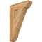 Ekena Millwork Traditional Slat Rough Sawn Bracket, Western Red Cedar, 6"W x 24"D x 36"H BKT06X24X36TRA06RWR - alternate 1
